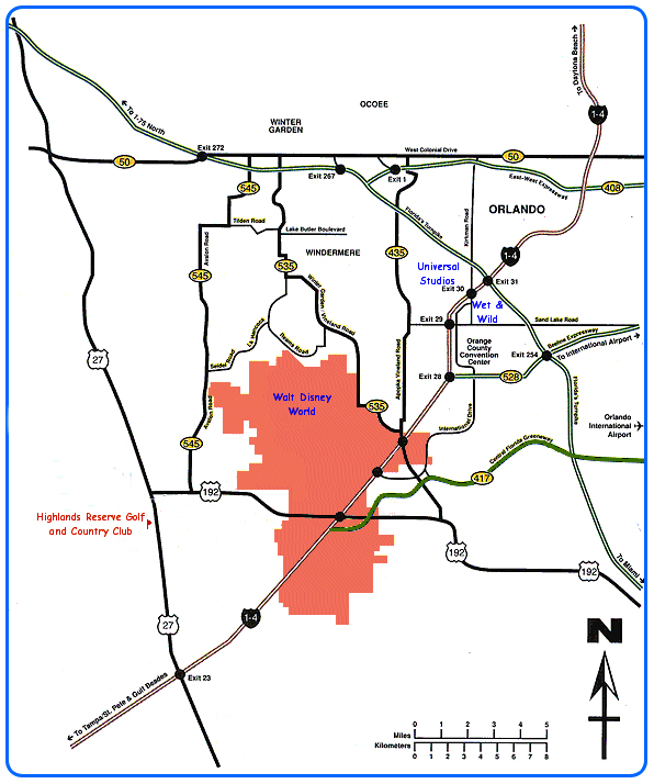 Florida429: Proximity to Main Attractions