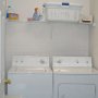 The Laundry room features a Washing Machine and Tumble dryer so fresh clothes are never a problem.